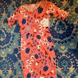 XXS salmon pink and floral Julia!